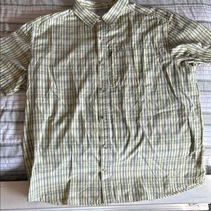 Columbia Omni-Shade plaid shirt